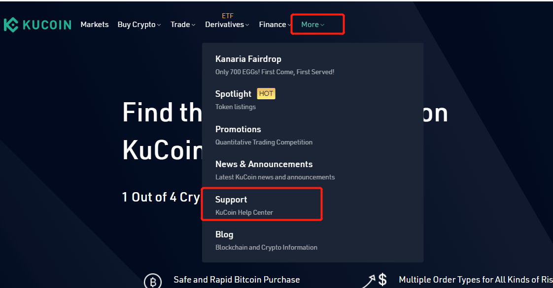 Kif Tikkuntattja l-Appoġġ ta' KuCoin Kif Tikkuntattja l-Appoġġ ta' KuCoin