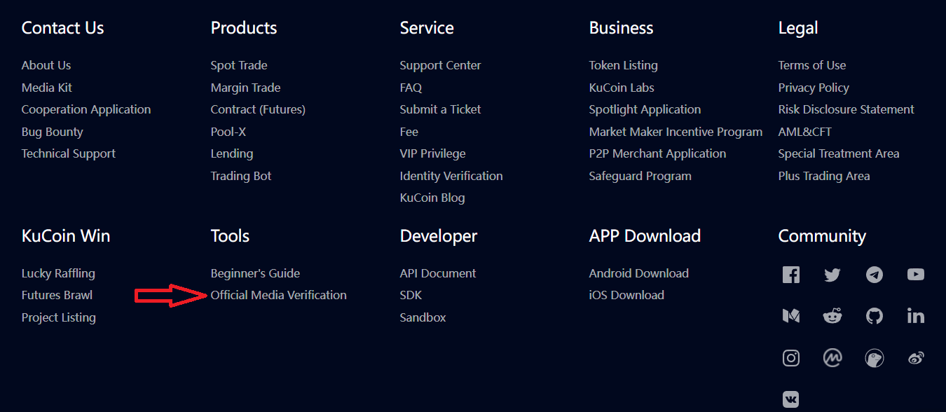 Kif Tikkuntattja l-Appoġġ ta' KuCoin Kif Tikkuntattja l-Appoġġ ta' KuCoin